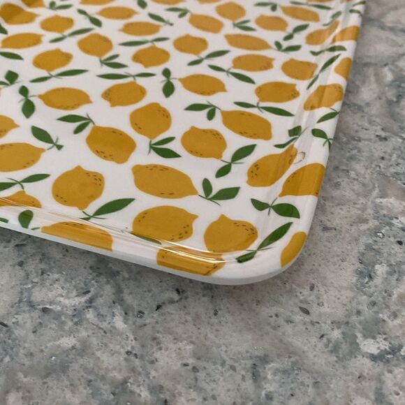love ttm lemon melamine platter - Picture 2 of 7